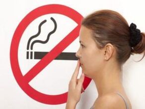 a foghúzás után ne dohányozzon