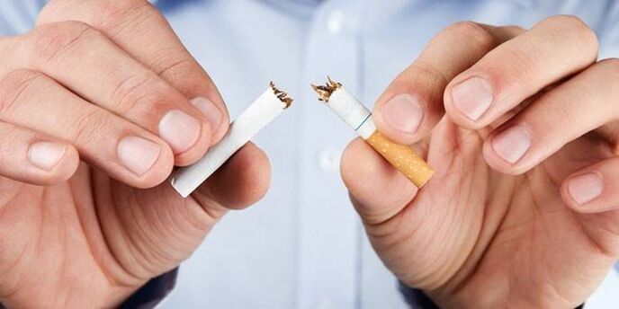 a törött cigaretta és a dohányzás káros hatásai